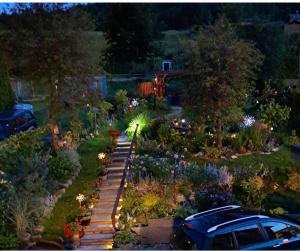 Zahrada ubytování Noclegi - Ostre Lipowa Żywiec Beskidy