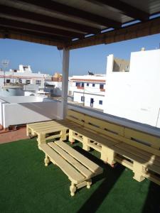 Balkon lub taras w obiekcie Apartamentos Flor del Cotillo