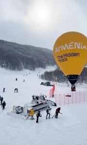 Teghenis Resort om vinteren