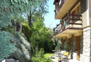 Bygningen som pensionatet ligger i