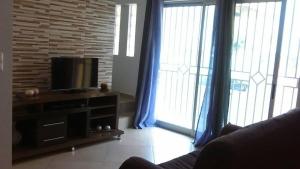 TV a/nebo společenská místnost v ubytování Basic Hotel