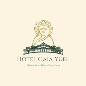 een logo voor een hotel genaamd Hotel Cala Yuvravelt bij GaiaYuel in Thimphu