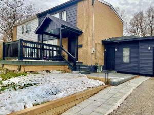 Bygningen som den private indkvartering ligger i