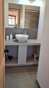 Et badeværelse på MonteWave Cabaña