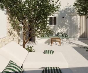 En have udenfor Theros Luxury Apartment