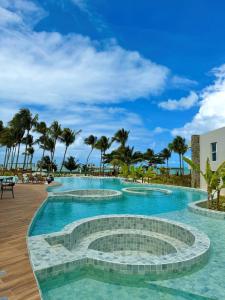 Bazén v ubytování Casa Brisa Cond Naluum by ReservaMilagres nebo v jeho okolí