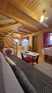 Posezení v ubytování Skalny Brzeg