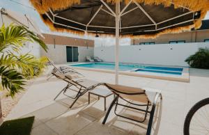 Swimmingpoolen hos eller tæt på Villamaria