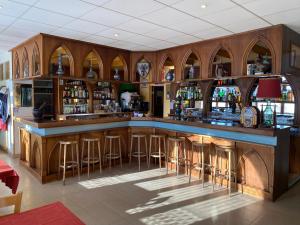 Loungen eller baren på Le Grand Connétable