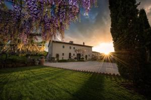 Zahrada ubytování Relais Osteria Dell'Orcia