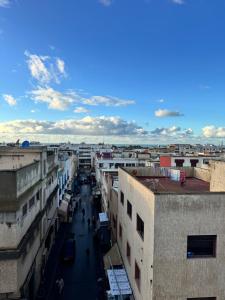 Udsigt til Témara eller udsigt til byen taget fra lejligheden