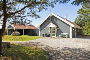 Bygningen som feriehuset ligger i