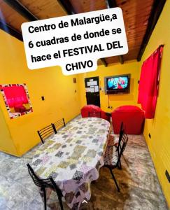 Et tv og/eller underholdning på MALARGÜE STYLE EXMAT CÉNTRICO,UBICADISIMO