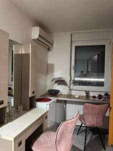 Køkken eller tekøkken på Apartman 22