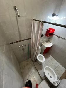 Et badeværelse på MALARGÜE STYLE EXMAT CÉNTRICO,UBICADISIMO