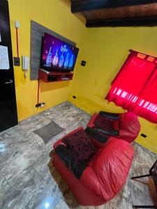 Et tv og/eller underholdning på MALARGÜE STYLE EXMAT CÉNTRICO,UBICADISIMO