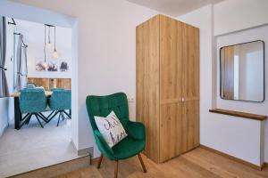 Posezení v ubytování ALP'N SOUL - AlpenLuxus Collection