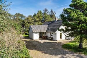 Bygningen som feriehuset ligger i