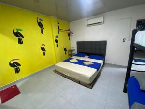 En eller flere senge i et værelse på Fauna