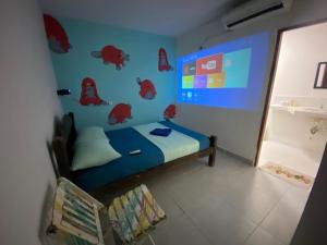 En eller flere senge i et værelse på Fauna