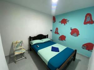 En eller flere senge i et værelse på Fauna