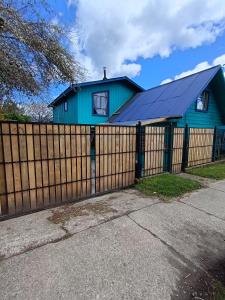 Bygningen som pensionatet ligger i