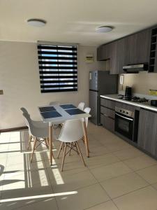 Køkken eller tekøkken på condominio azul 1