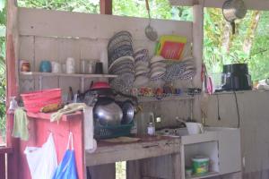 Køkken eller tekøkken på Hostal YAKU