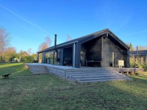 Bygningen som feriehuset ligger i