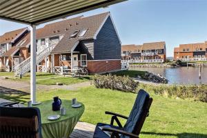 Bygningen som feriehuset ligger i