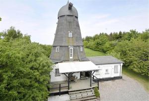 Bygningen som feriehuset ligger i