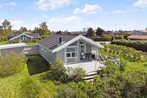 Bygningen som feriehuset ligger i