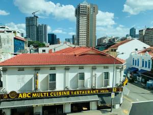 Bygningen som hotellet ligger i