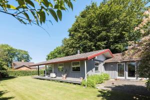 Bygningen som feriehuset ligger i