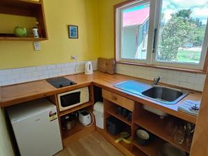 Køkken eller tekøkken på The Sandcastle