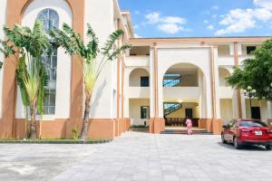 Bygningen som hotellet ligger i