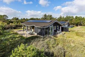 Bygningen som feriehuset ligger i