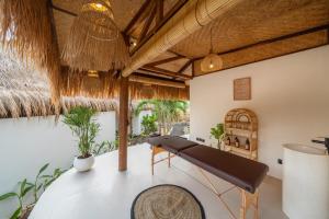 Lázně a/nebo wellness v ubytování Aura Cottage