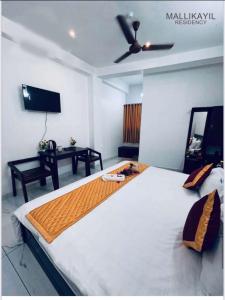 Et tv og/eller underholdning på MALLIKAYIL Residency