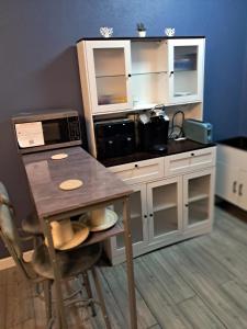 Køkken eller tekøkken på Small's Cozy Rest 6 Efficiency