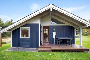 Bygningen som feriehuset ligger i