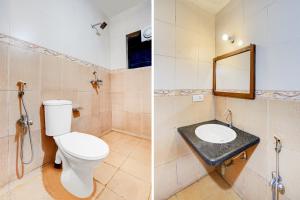 Et badeværelse på Super Collection O Holiday Street Calangute Formerly Shruti Resort