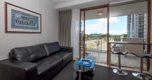 Balkón nebo terasa v ubytování Broadbeach Savannah Resort