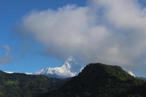 Pemandangan gunung umum atau pemandangan gunung yang diambil dari hotel