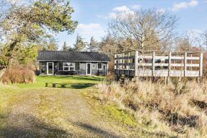 Bygningen som feriehuset ligger i