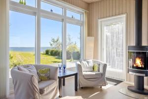 Naturlandskabet i nærheden af feriehuset