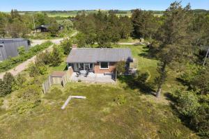 Bygningen som feriehuset ligger i