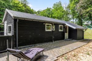 Bygningen som feriehuset ligger i