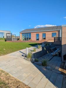 Bygningen som feriehuset ligger i