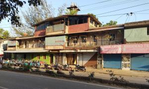 Bygningen som pensionatet ligger i